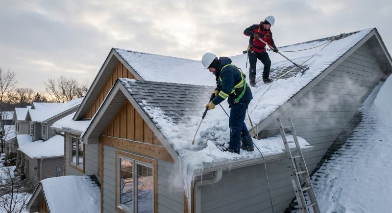 Ice Dam Removal in Puyallup, WA