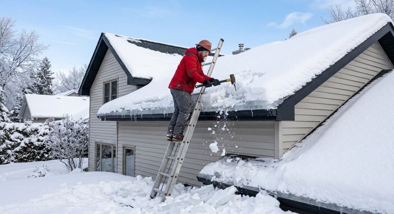 Ice Dam Repair in Edmond, OK