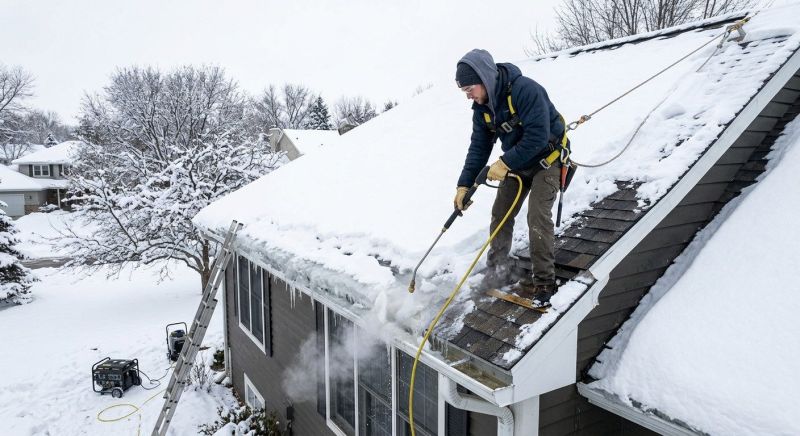 Ice Dam Repair in Kitsap County, WA