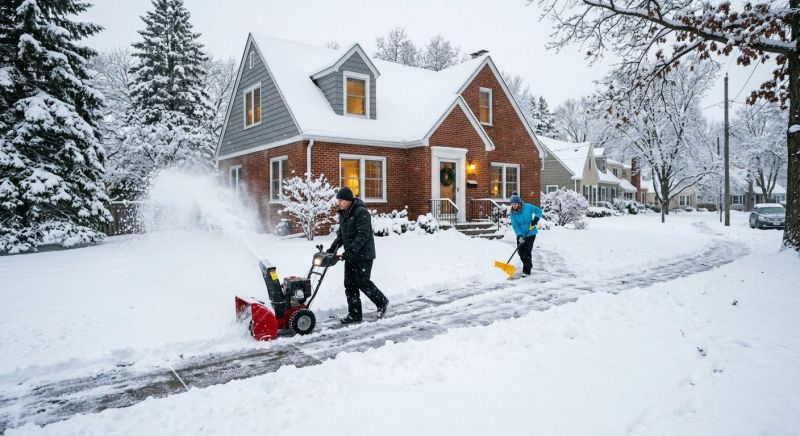 Residential Snow Plowing in Long Island, NY