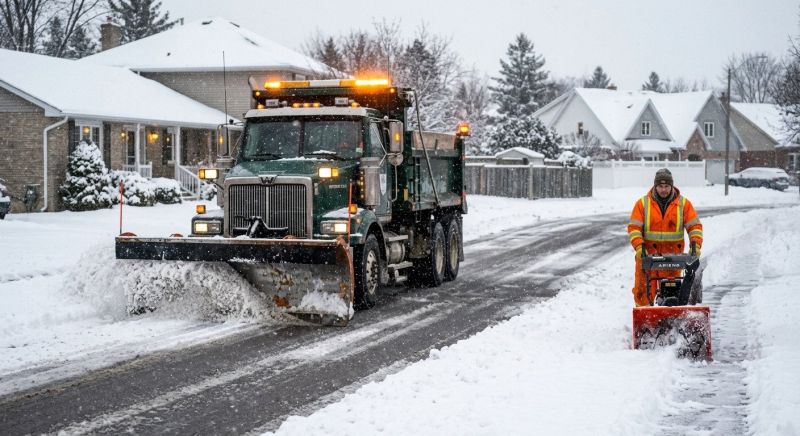 Residential Snow Plowing in New York, NY