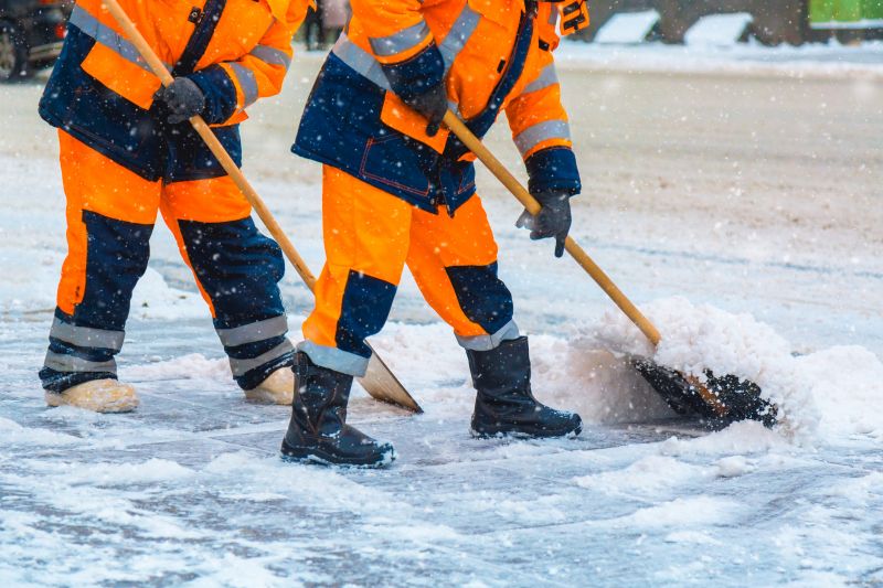 Sidewalk Snow Shoveling